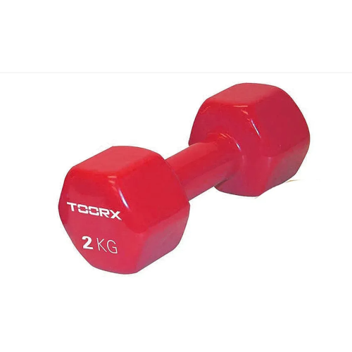 Купить Гантель  Toorx Vinyl 2 кг (MV-2) в Киеве - фото №1
